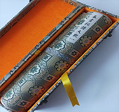 垦利书画装裱案例